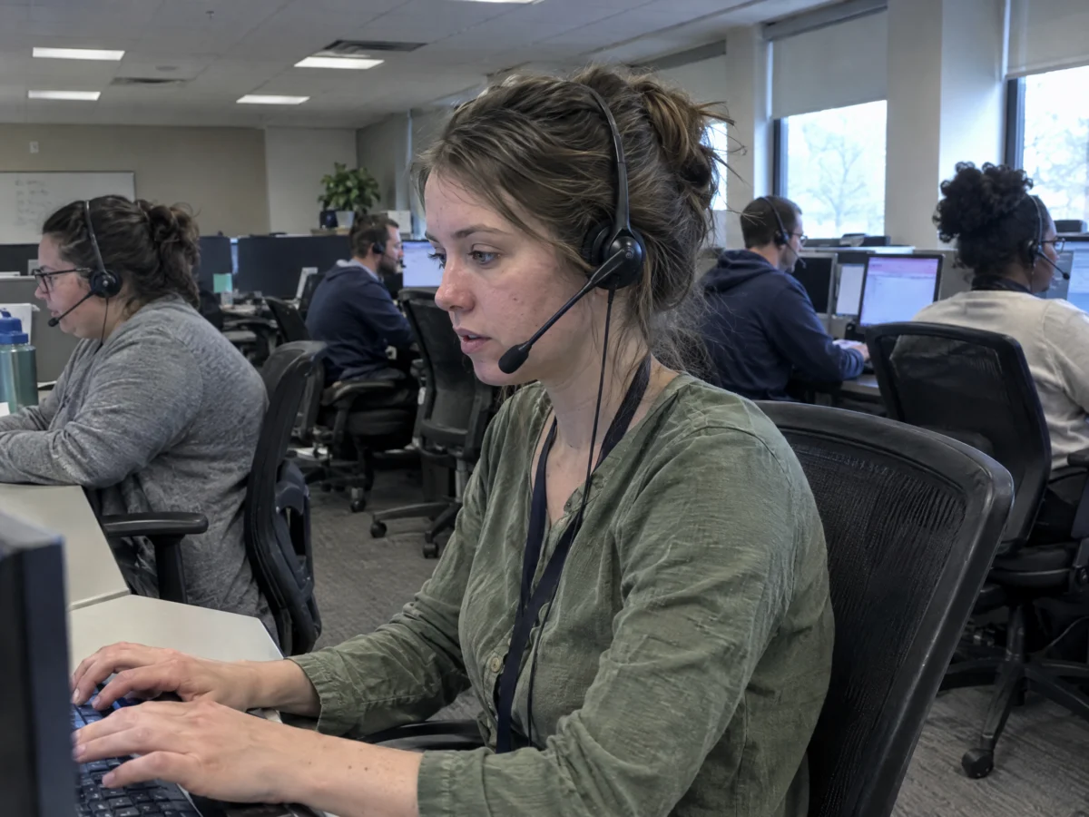 Admin & Support professional at work