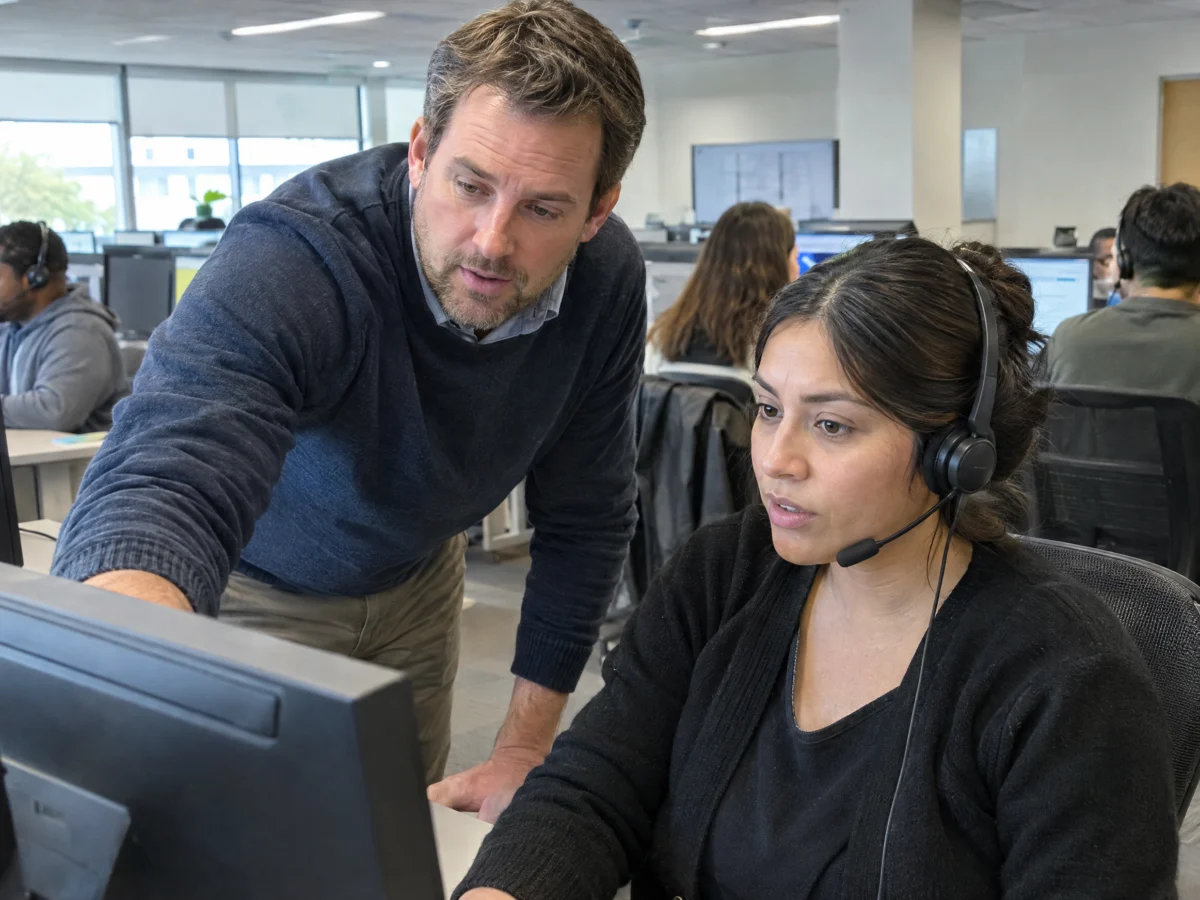 Administrative and customer support staffing